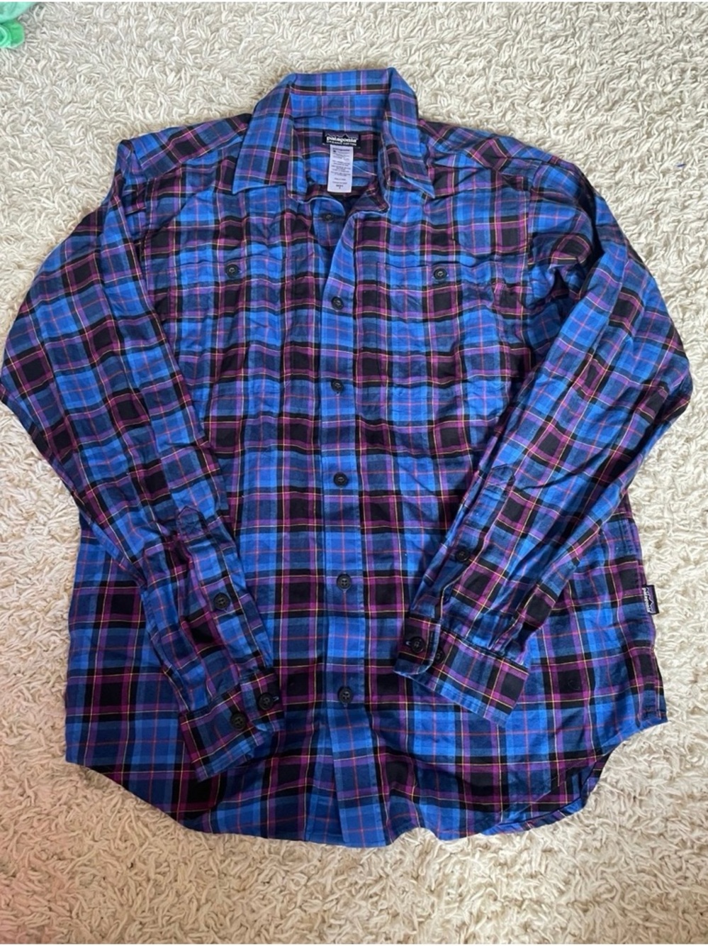 Patagonia organic cotton Button-Down Shirt Sz smal